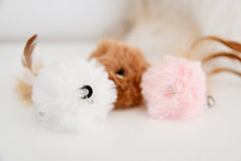 Load image into Gallery viewer, Fluffy ball with natural feathers, 3 soft colors