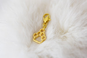 Pendant with clasp, Golden PAW